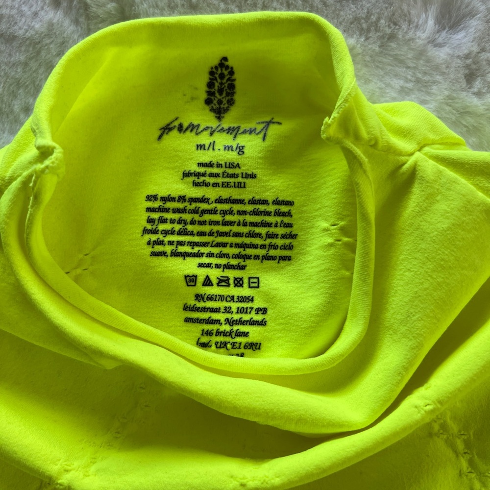 Free People Movement Good Karma High-Neck Layer M/L - Picture 3 of 7